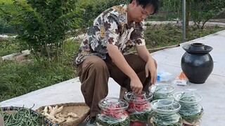 泡咸菜时朋友送来30斤大鱼！？看我怎么收拾它！