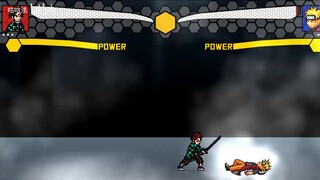 [MUGEN] Tanjiro’s skill demonstration (Demon Slayer)