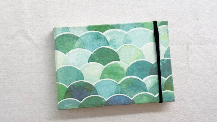 【Watercolor】Flipping through the book~The effect of the picture becoming more and more impatient~