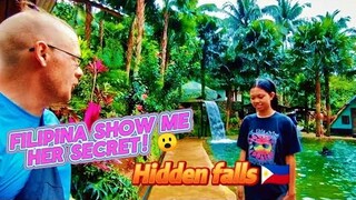 FILIPINA🇵🇭 SHOW ME HER SECRET PARADISE!😮#philippines #travel #beautiful #love #mountains #vlog #fyp