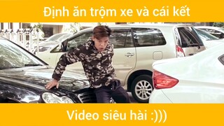 Định trộm xe bán báo và cái kết #haihuoc