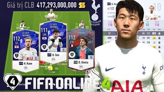 Trải Nghiệm Đội Hình TOTTENHAM 400 TỶ Cực Khủng Với Bộ Tứ Nguyên Tử: SON, KANE, BALE & GINOLA