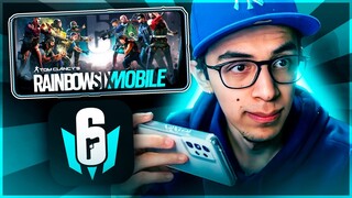 PROBANDO RAINBOW SIX MOBILE POR PRIMERA VEZ 🤩 | Rainbow Six Mobile