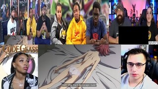 CODE GEASS EPISODE 9 REACTION MASHUP!!