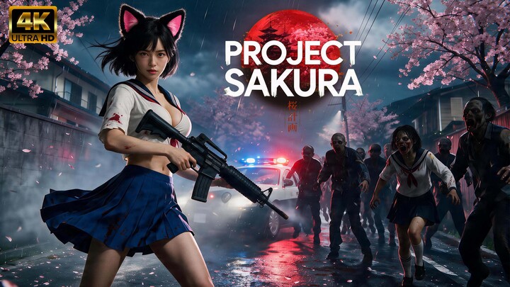 I have never seen a zombie game this feminine | Project Sakura Demo | Ultra Settings (4k on Youtube)