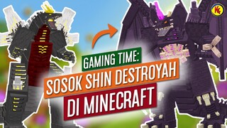 ADA SHIN DESTROYAH DI MINECRAFT! | GAMING TIME #3 | GODZILLA: GREATEST ENEMIES