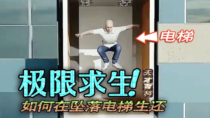 如何在电梯坠落中生还？