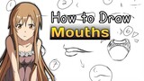 How to Draw Anime Mouths
