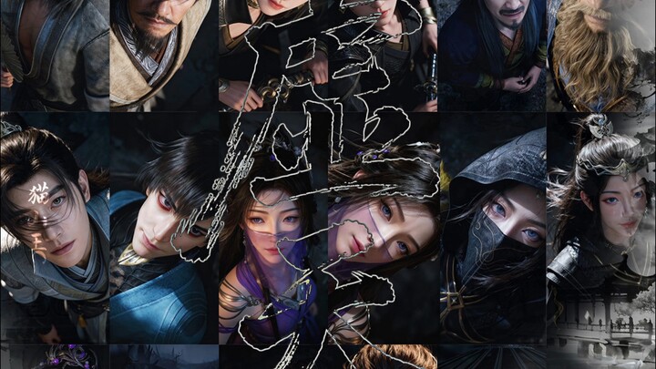 Foto behind-the-scenes lokasi syuting Xu Tian Dian (AI, palsu) "Cerita Kultivasi Orang Biasa"