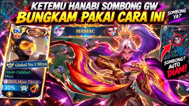 KETIKA MIYA TIKTOK KETEMU HANABI SOMBONG