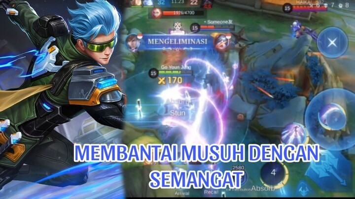 MEMBANTAI MUSUH DENGAN SEMANGAT:)
