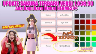 UPDATE TERBARU 1.038.90!! ADA BAJU BARU MAHAL MERK HERMES?? SAKURA SCHOOL SIMULATOR - PART 500