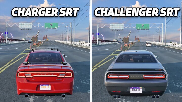 Need for Speed Heat - Charger SRT VS Challenger SRT (DRAG RACE)