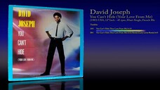 David Joseph (1983) You Can't Hide (Your Love From Me) [12' Inch - 45 RPM - Maxi-Single, Fr Rlz]