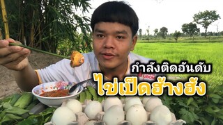 กำลังมาแฮง‼️ไข่เป็ดฮ้างฮัง พร้อมน้ำจิ้มซีฟู๊ด ทั้งแซ่บทั้งนัว [อ้ายนาวิน]