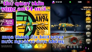 [garena free fire] #173 quay skin súng an94 mới mua thính đặc biệt sever nước ngoài