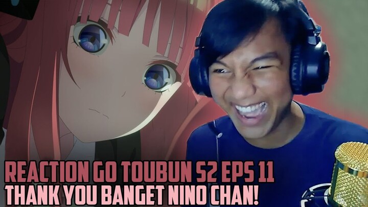 NINO MAKIN MANTEP AJA!! - REACTION GO TOUBUN S2 EPS 11 INDONESIA