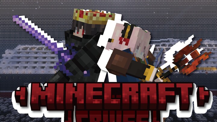 [MC Simulation Experiment] Brothers or Strength? 50 players take part in a zombie simulation in Mine