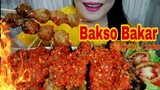 ASMR BAKSO BAKAR SIRAM CABE | ASMR MUKBANG INDONESIA | EATING SOUNDS