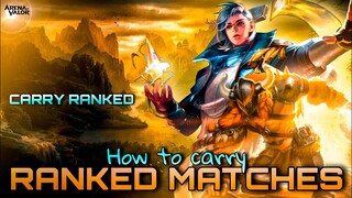 How To Carry Ranked Matches | Trio Queue Line-up | Arena of Valor | Liên Quân Mobile | RoV