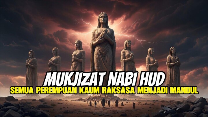 MENGAPA SEMUA ISTRI KAUM RAKSASA MENJADI MANDUL___ KEHANCURAN KAUM AD DAN MUK