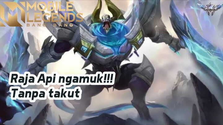 Raja Api ngamuk tanpa takut