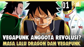 Sejarah Masa Lalu Dragon dan Vegapunk!! Pernjelasan Hubungan Dragon Dan vegapunk