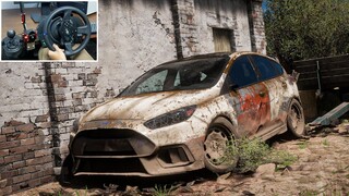 Rebuilding Ford Focus RS (900HP) - Forza Horizon 5 | Thrustmaster T300RS gameplay