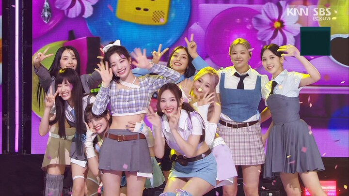 [TWICE Stage] 220904 Talk That Talk Inkigayo Final Performance Stage