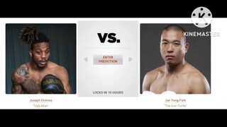 Joseph Holmes VS Jun Yong Park | UFC Fight Night Preview & Picks | Pinoy Sports Picks