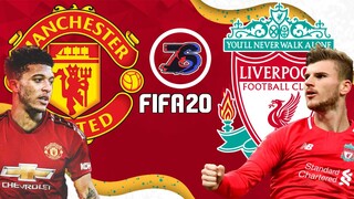 ซานโช😂 ปะทะ 🤨แวร์เนอร์ |  แมนยู😈🔴 VS ลิเวอร์พูล🔴 | FIFA 20 | แมตช์ มโน❗❗