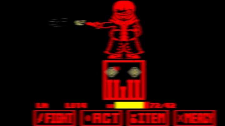 [Animation] การเปลี่ยนแปลงอย่างกะทันหัน Sans Fight สามรอบแรก