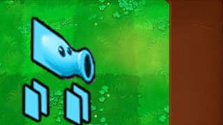 New plant: two-way foil pea (Plants vs. Zombies modified version)