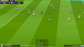 PES 2020 - Hà Lan vs Ý Giải vô địch Cúp Châu Âu Hiệp 2