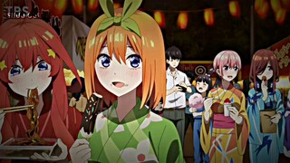 official trailer toubun no hanayome s3