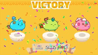 BBP ON 2,4K+ MMR OFF SEASON AXIE INFINITY ARENA TUTORIAL
