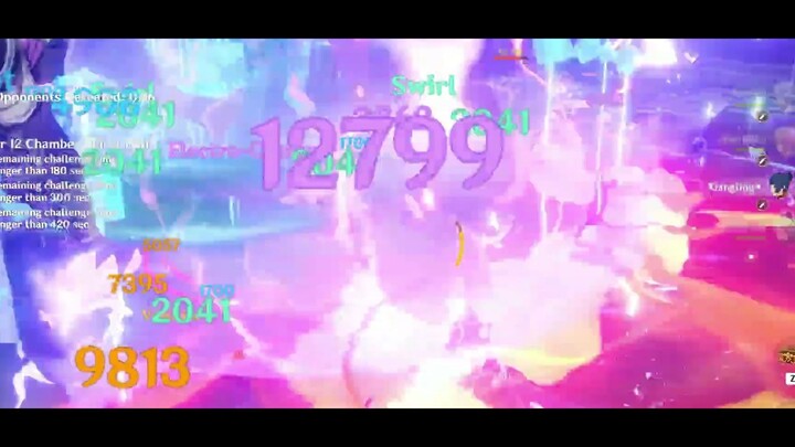 Giật  điện đau vậy #genshinmoingay