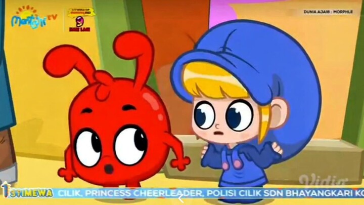 Dulu Morphle 2D Mentari tv sekarang sudah tayang menjadi Morphle 3D di MNCTV & GTV