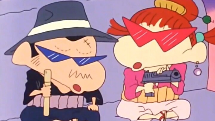 Crayon Shin-chan, anak-anak dari taman kanak-kanak yang jadi musuh bebuyutan datang melakukan pengin