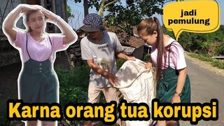 CEWEK CANTIK KAYA JADI PEMULUNG | Di balik layar film (paijo geseh)