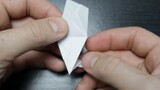 Master origami mengajarkan Anda untuk membuat Chidori Sasuke Uchiha dengan kertas putih!