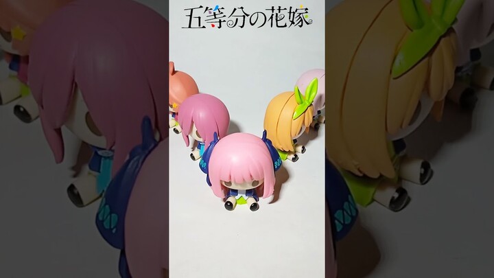 THE QUINTESSENTIAL QUINTUPLETS - Nino Nakano - Chibi Anime Figures  #shorts