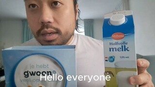 CHINESE ASMR - CRUNCHY MUESLI & MILK [ENG SUBTITLES]