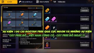 Free Fire| Sự kiện 100 cái booyah 1 tháng nhận quà ngon - vòng quay súng mùa tiếp theo là gì ?