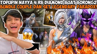 TOPUPIN AKUN NAYYA 4JT DIAMOND BUAT BORONG2 BUNDLE COUPLE MONSON ORAKII & BUNDLE LEGENDARY PARADOX🥰