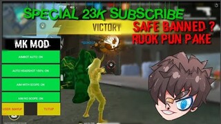 CHEAT FF TERBARU 2020 MOD MENU ANTI BANNED AUTO HEADSHOT 100% AMAN