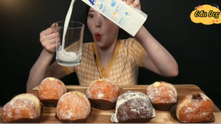 Người chơi hệ đồ ngọt Donut phần 1 #anngonmoingay
