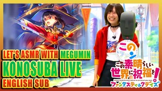 KonoSuba Live | ASMR with Rie Takahashi | Anime Voice Actors Seiyuu Event