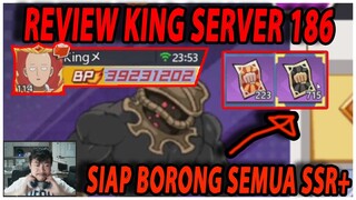 🔥🔥AKUN SULTAN SIAP BORONG SEMUA SSR+ [REVIEW AKUN KING S186] - ONE PUNCH MAN:The Strongest