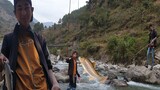 fishing in Nepal | hook and rod fishing | angling with bamboo stick | asala fishing |